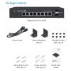 Ubiquiti EdgeSwitch 8-150W 8 gigabitowych portów PoE, 2x SFP