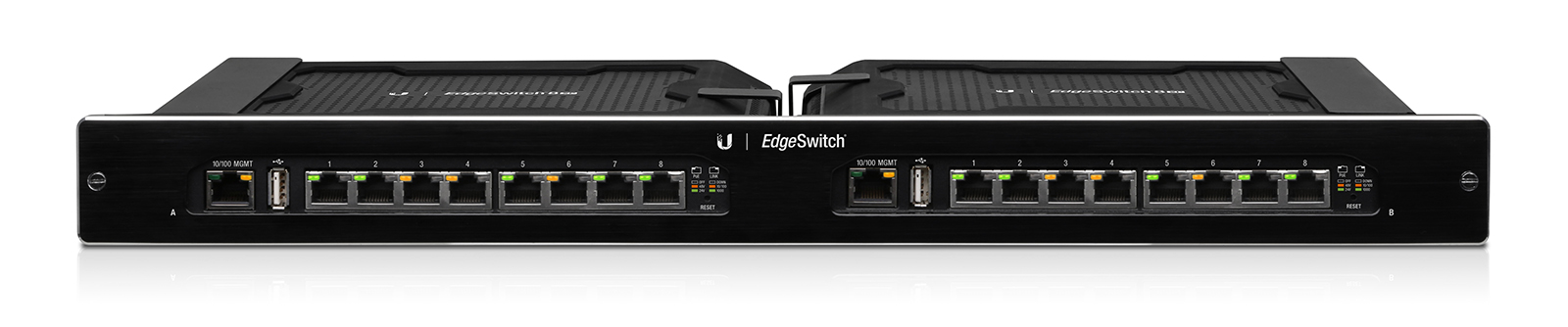 Ubiquiti ES-16XP EdgeSwitch XP 16x gigabit Ethernet, 16x PoE OUT (pasywne 24V / 48V), obudowa Rack 19"