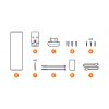 Ubiquiti U6-Mesh UniFi 6 Mesh punkt dostępowy Wi-Fi 6 AX5400 1x GE na zewnętrz budynków