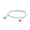 Ubiquiti UACC-Cable-Patch-Outdoor-1M-W patch cord S/UTP (STP) kat. 5e, zewnętrzny, biały, 1 m