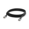 Ubiquiti UACC-Cable-Patch-Outdoor-3M-BK patch cord S/UTP (STP) kat. 5e, zewnętrzny, czarny, 3 m