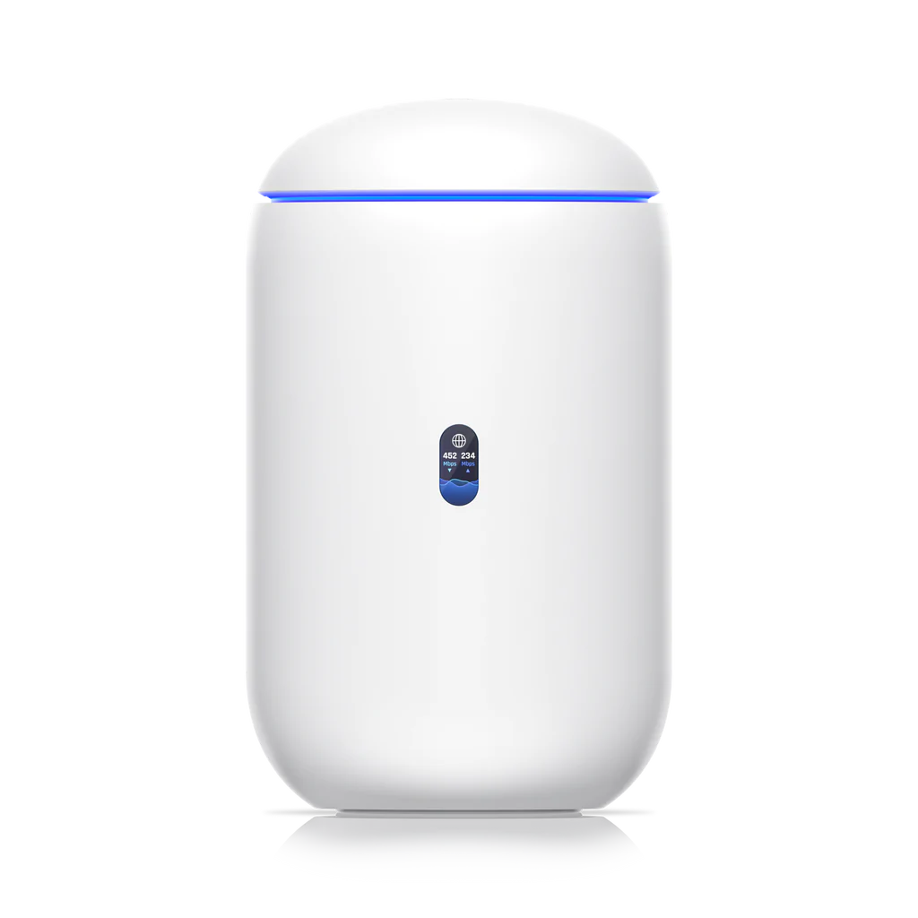 Ubiquiti UDR Dream Router dwuzakresowy router bezprzewodowy Wi-Fi 6 AX3000, 5x GE z funkcją kontrolera / NVR UniFi