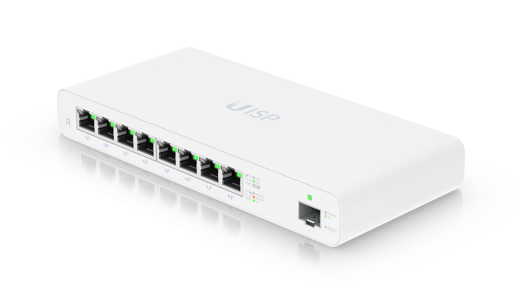 Ubiquiti UISP-R router 8x GE 1x SFP 8x PoE OUT (pasywne PoE 27 V DC)