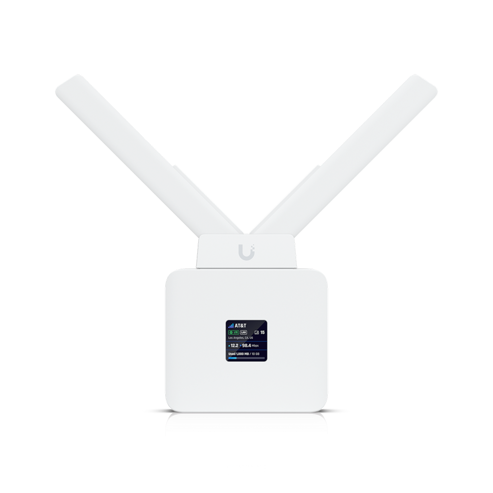 Ubiquiti UMR router bezprzewodowy LTE kat. 4 z Wi-Fi 4 N150, 2x GE