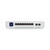 Ubiquiti USW-Enterprise-8-PoE UniFi switch 8x 2.5GE, 2x SFP+, 8x PoE OUT (802.3af/at), wyświetlacz LCD 1,3"