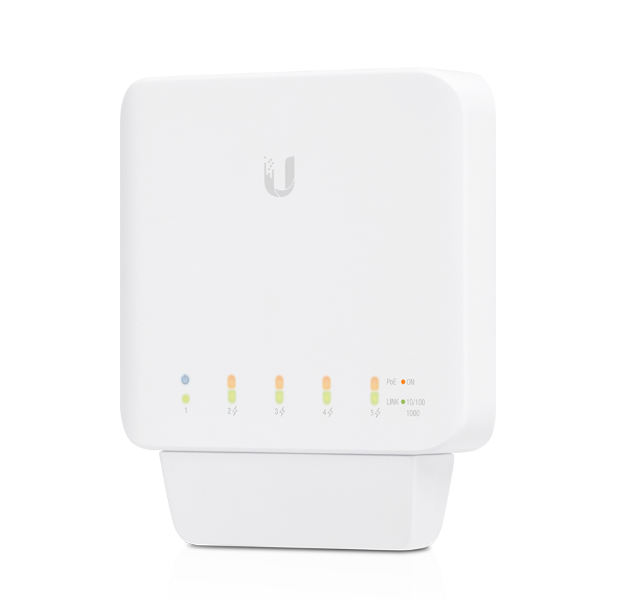 Ubiquiti USW-FLEX UniFi Switch Flex, 5x GE, 4x PoE 802.3af (outdoor)
