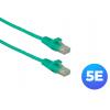 UltraLAN patch cord U/UTP kat. 5e 5m zielony, miedziany