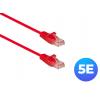 UltraLAN patch cord U/UTP kat. 5e 3m czerwony, miedziany