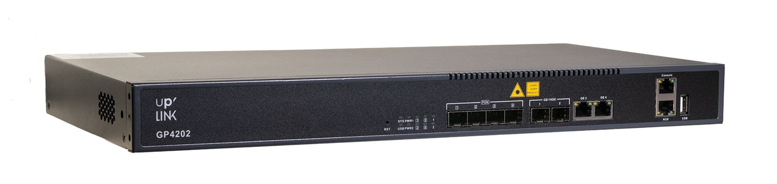 Uplink GP4202 GPON OLT terminal 4x PON, 2x GE, 2x SFP+