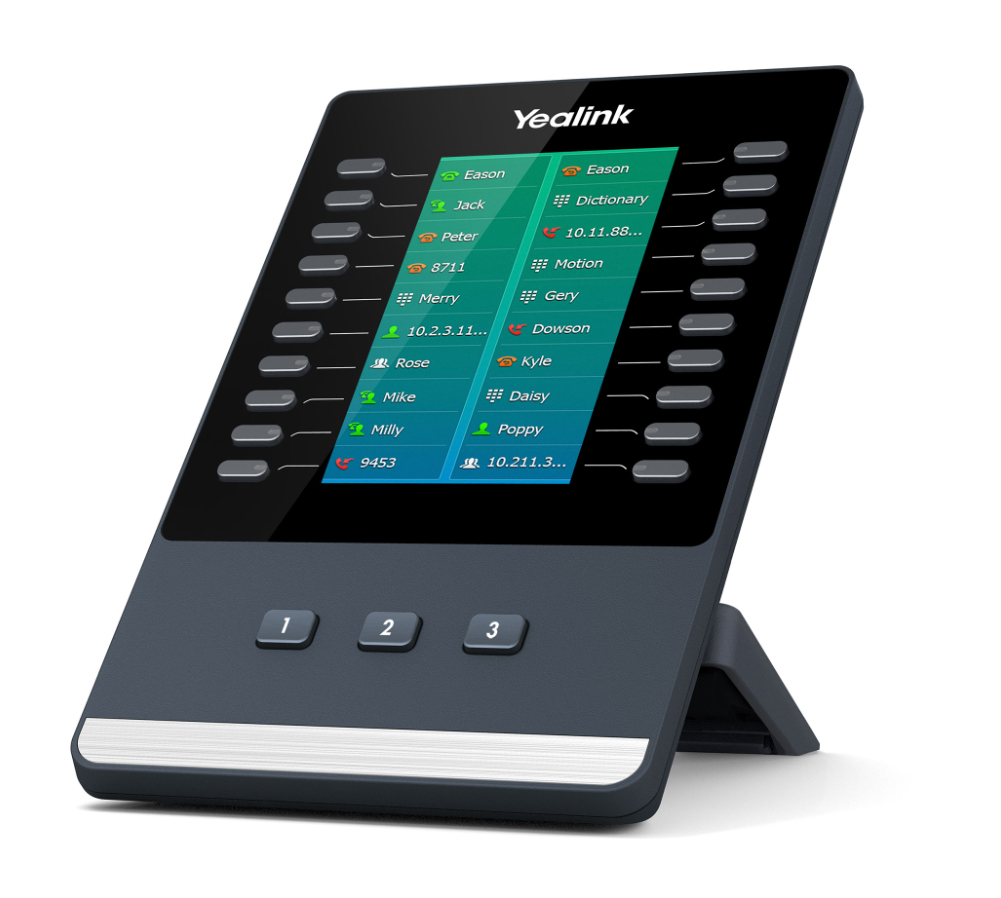 Yealink EXP50 moduł sekretarski LCD do telefonów T53 / T53W / T54W / T57W / T58A