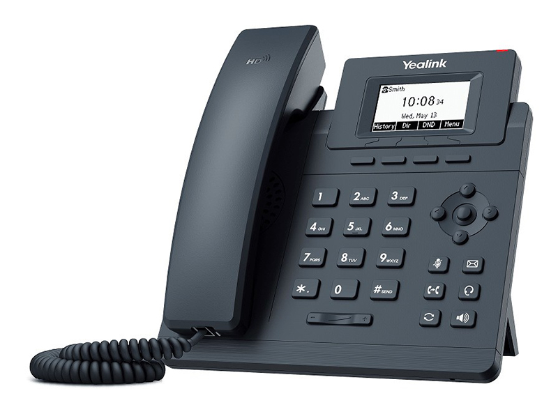Yealink SIP-T30P telefon VoIP z PoE, 1 SIP