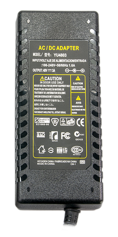 Zasilacz 48 V DC 3 A 2,1 mm / 5,5 mm