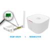 Zestaw: terminal GPON ONT Huawei EG8145V5 (Wi-Fi 5 AC1200, 4x GE) + router Mesh Huawei WA8021V5 (Wi-Fi 5 AC1200, 3x GE)